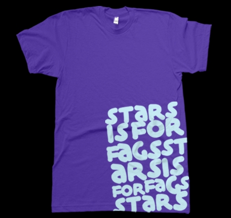 Unisex Stars is for Fags T-Shirt