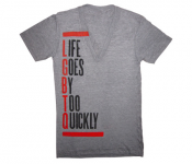 Unisex Life Goes By Too Quickly V-Neck