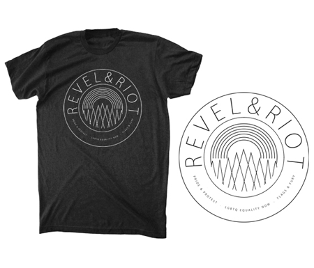 Unisex Revel & Riot Emblem T-Shirt