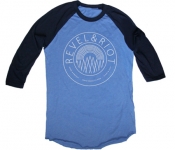 Unisex Revel & Riot Emblem Raglan Shirt