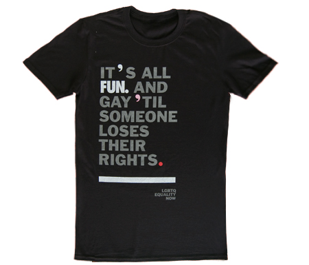 Unisex LGBTQ Equality T-shirt