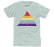 Unisex Rainbow Mountain T-Shirt