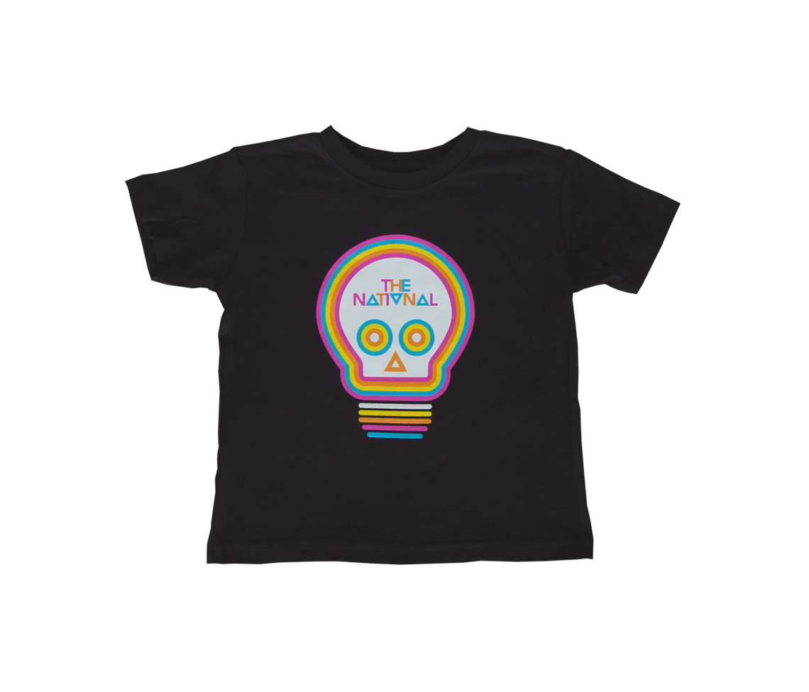 Toddler Skull Bulb T-Shirt - Black - T-Shirts - The National Online Store