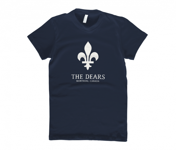 Women S Fleur De Lys Original T Shirt Navy Blue T Shirts