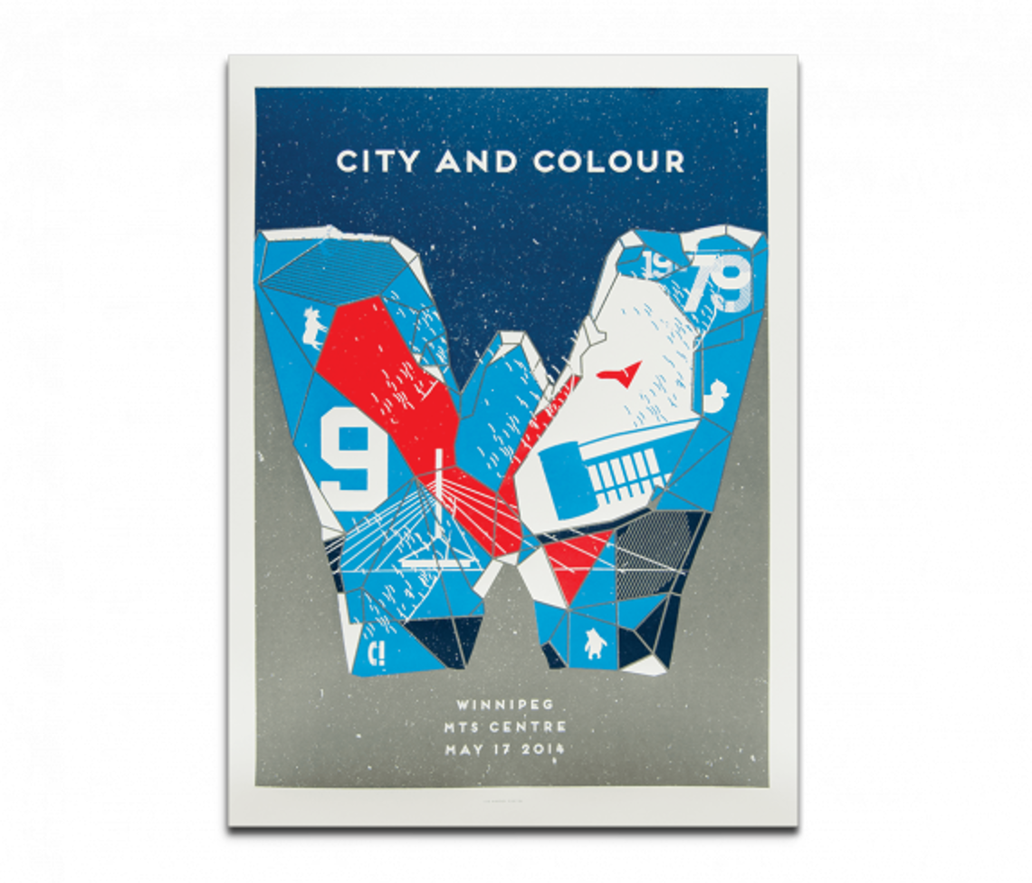 Winnipeg (2014) Poster Sale City and Colour Online Store