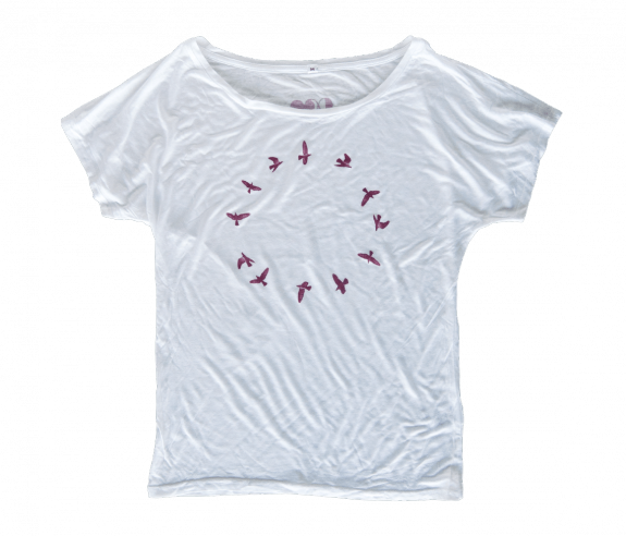 Women S Birds T Shirt White T Shirts Half Moon Run Store It's perfect for anyone that needs a half moon logo, crescent moon logo, blue moon. half moon run