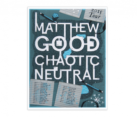 Chaotic Neutral Tour Poster