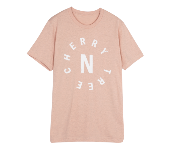 Download Cherry Tree T Shirt Cherry Tree Exclusive Heather Prism Peach T Shirts Apparel Cherry Tree Shop