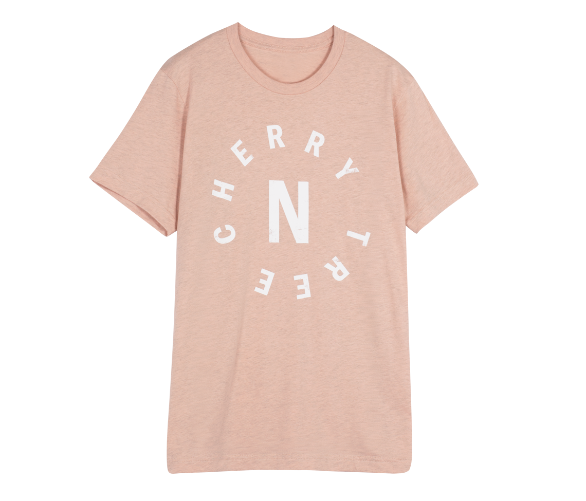 Download Cherry Tree T Shirt Heather Prism Peach Ct Exclusive Cherry Tree Shop