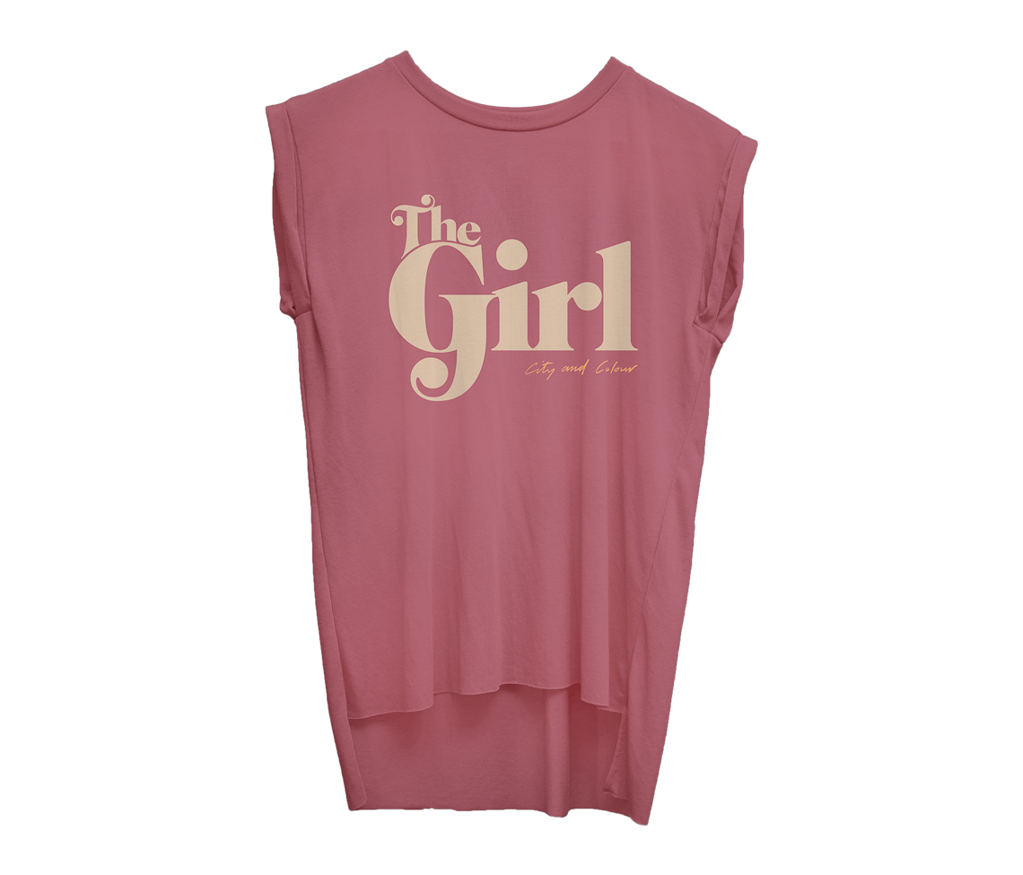 Women S The Girl Tank Mauve Apparel City And Colour Online Store