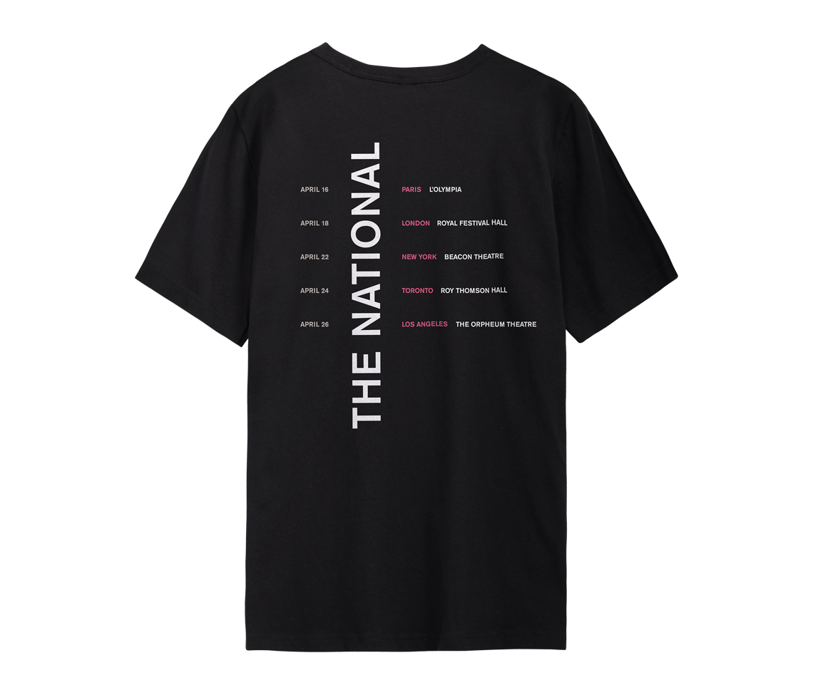 take that 2019 tour t shirt