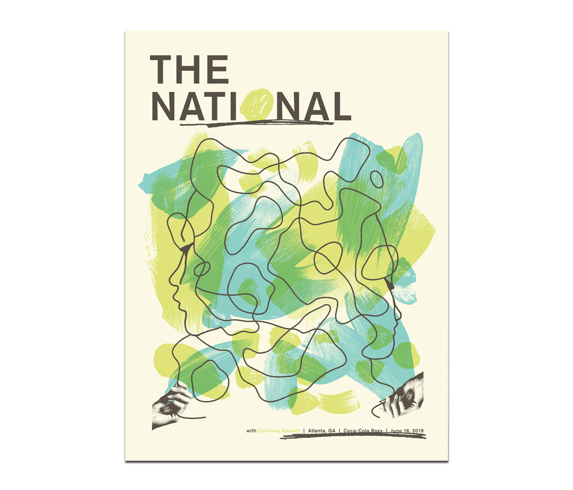Atlanta Coca Cola Roxy Poster June 16 2019 Sold Out Posters The National Online Store