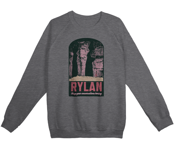 Sweatshirts rap crewneck nude