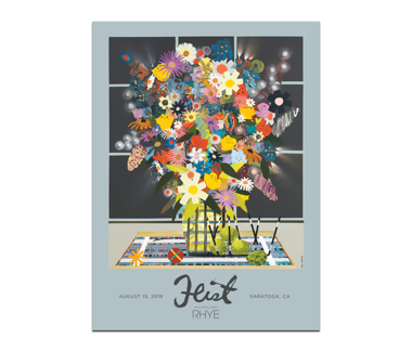 Saratoga Mountain Winery Poster August 15, 2019