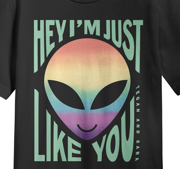 Rainbow Alien T-Shirt