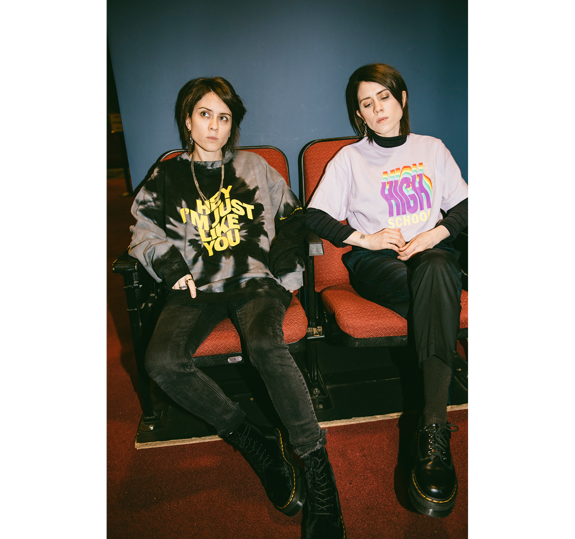 Hey, I'm Just Like You Tie Dye Sweatshirt