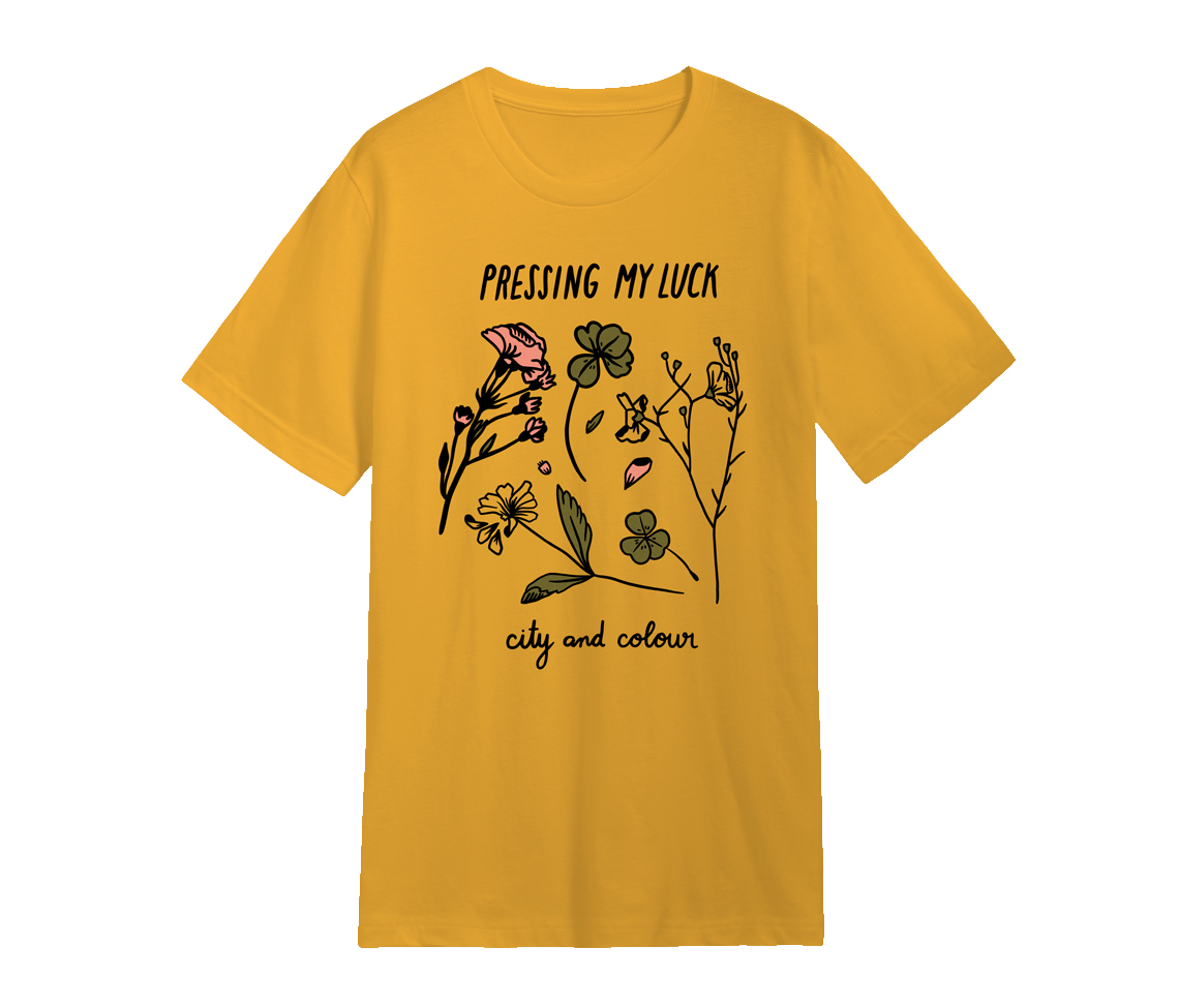 Pressing My Luck T-Shirt - Ginger - Featured - City and Colour Online Store