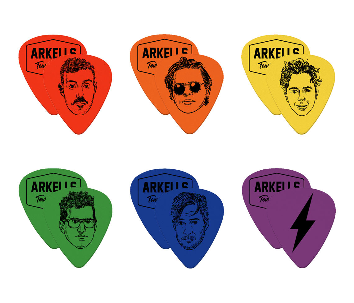 Guitar Picks Accessories Arkells Online Store
