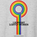 TSF I Support LGBTQ Women - Unisex T-Shirt