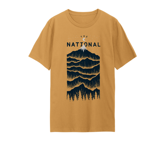 Peak T Shirt Ginger Apparel The National Online Store