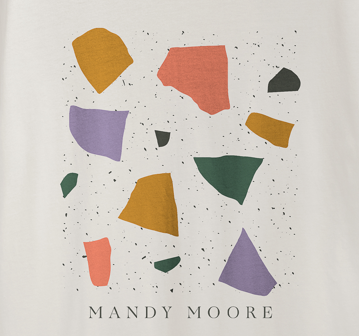 Silver Landings Vinyl Terrazzo T Shirt Bundle All Items Mandy Moore Store