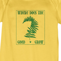 Where Does The Good Grow Baby Onesie