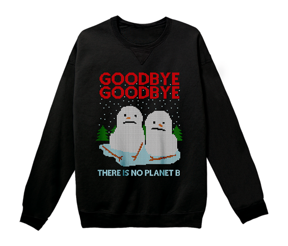 Goodbye Goodbye Holiday Crewneck Sweatshirt