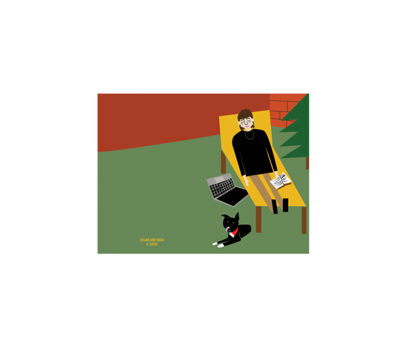 Tegan and Sara Holiday Card Set