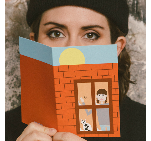 Tegan and Sara Holiday Card Set