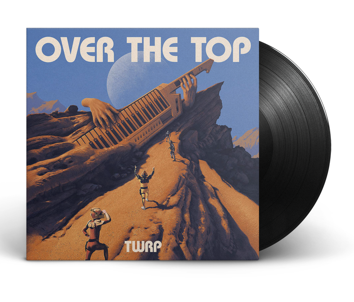 Over The Top Vinyl + TShirt Bundle Bundles TWRP Online Store