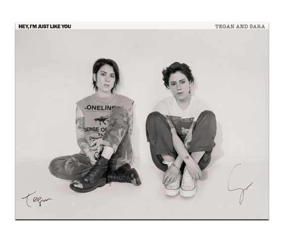 Hey, I'm Just LIke You Oversized Poster (SIGNED)